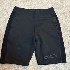 Oakley Black Textured Shorts